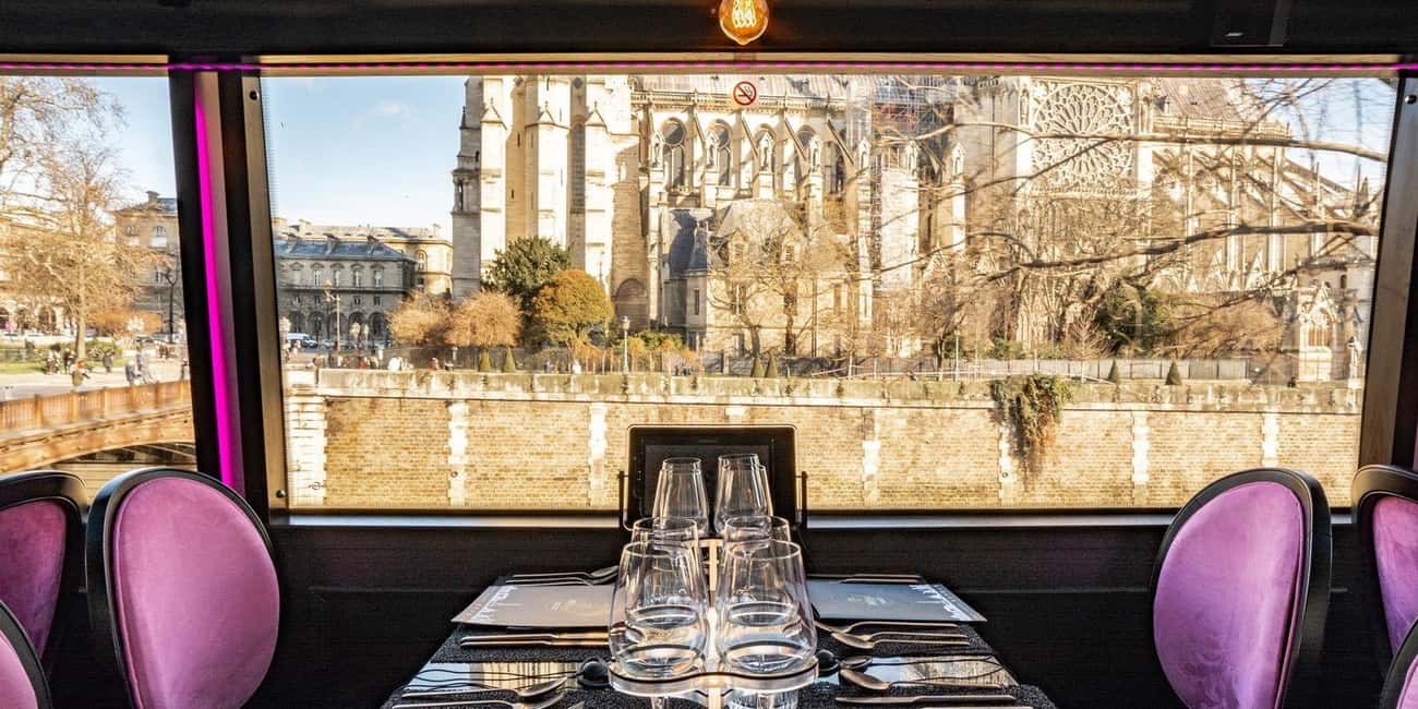 Champs Elysées Bus Toqué Lunch w/ a Glass of Champagne - Price and value: why $98 can feel fair here