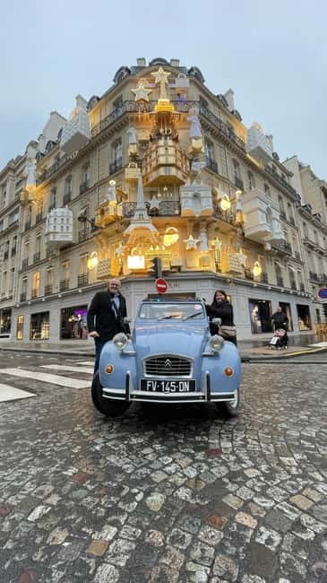 Classic Citroën 2CV tour of Paris, 1 hour - The Eiffel Tower to Trocadéro sequence: getting the best angles first