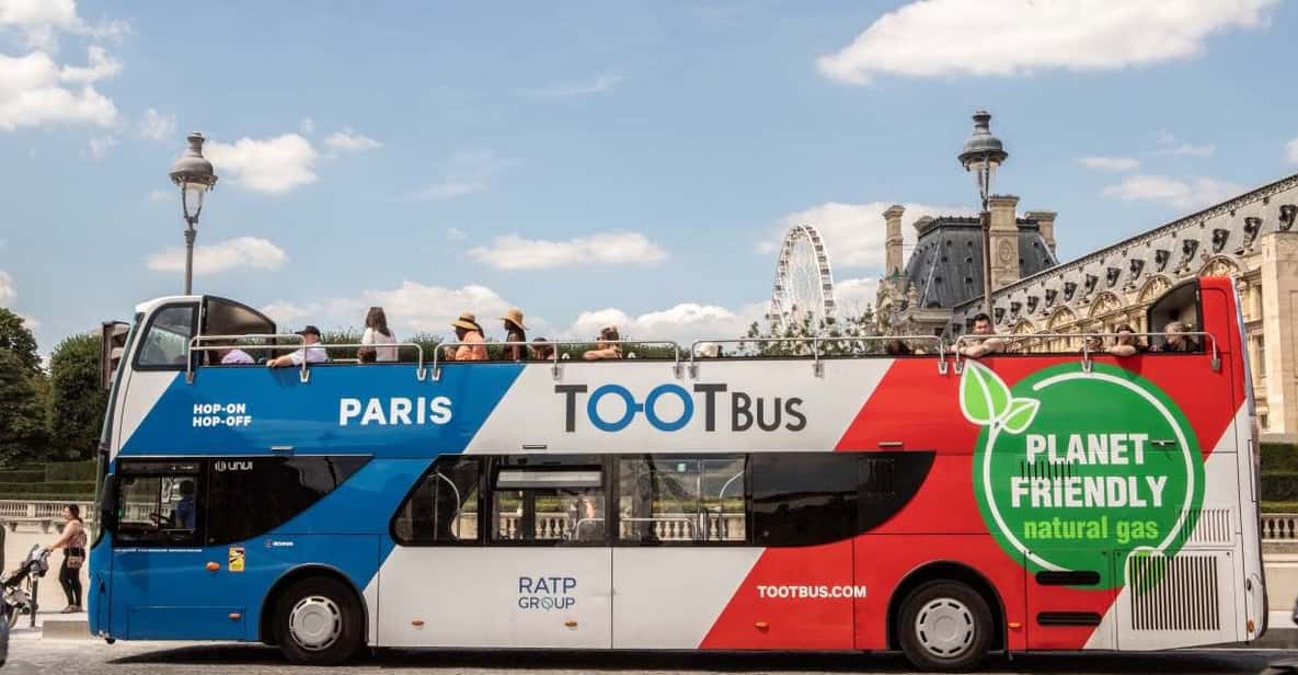 Disneyland Paris: Bus Sightseeing Tour in Paris - Your Paris day: a long hop-on window with real self-guided time