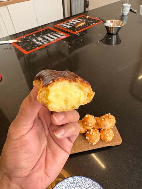 Eclair Baking Class with A Pastry Chef - Piping, shaping, and baking: where the class gets real