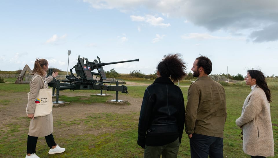 From Paris: Normandy D-Day Beaches Day Trip with Lunch - Arromanches and the Mulberry Harbour: how supplies made victory possible