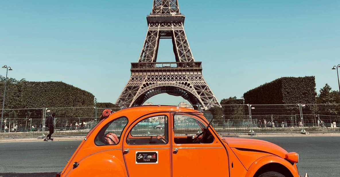 Guided Tour of Paris in Citroën 2CV - The photo and video stops that actually deliver memories
