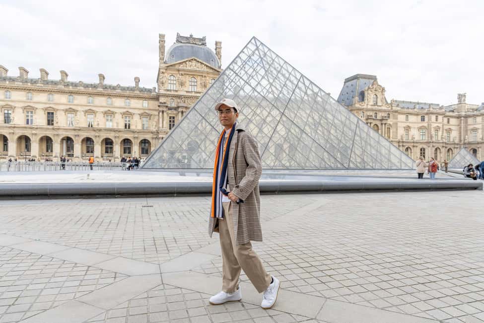 Louvre area photo shoot by Paris photographer - How the Shoot Style Shows Up in Your Photos