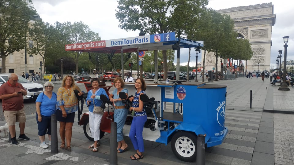Paris: 1.5-Hour Eiffel Tower Beer Bike Tour - Key things you’ll notice right away