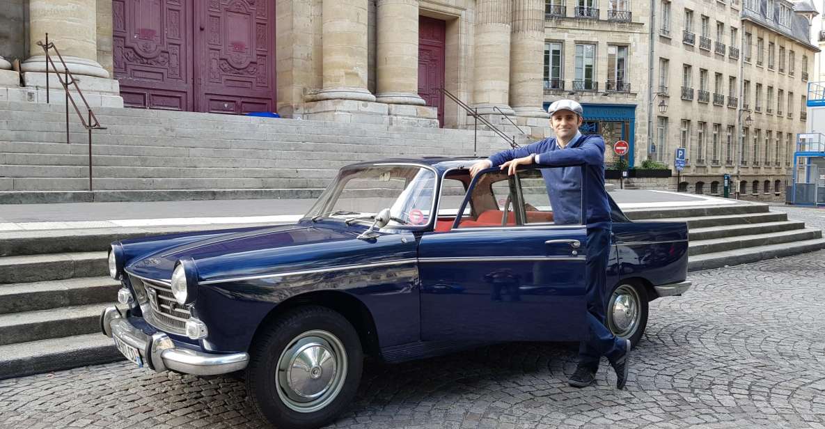 Paris: 1-Hour Tour in a Vintage Car - Why a 1960s Peugeot 404 beats the usual Paris sightseeing