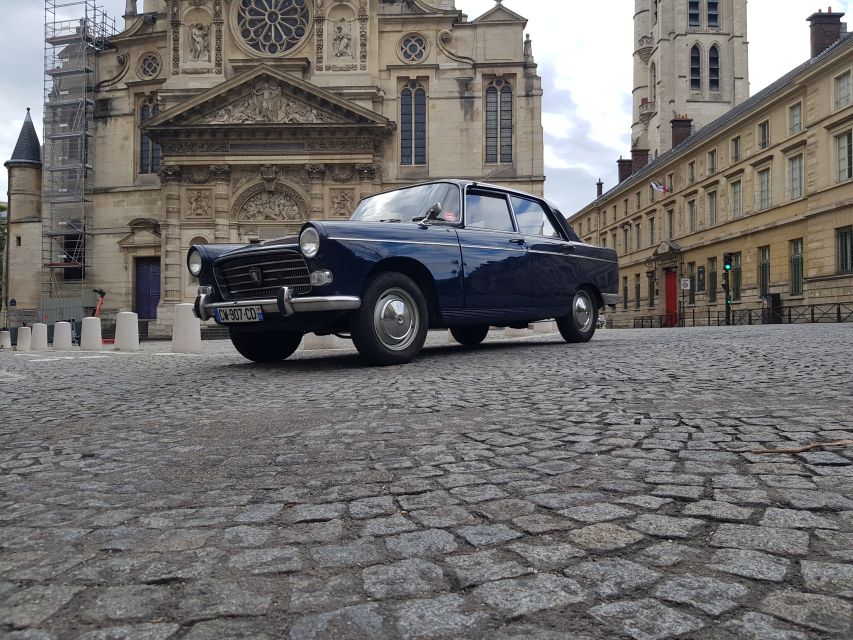 Paris: 1-Hour Tour in a Vintage Car - Car comfort and practical realities inside the hour