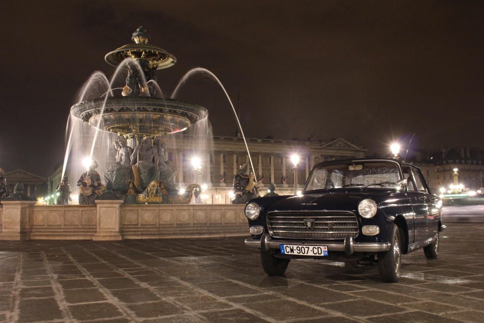 Paris: 1-Hour Tour in a Vintage Car - Price and value: is $90 for one hour worth it?