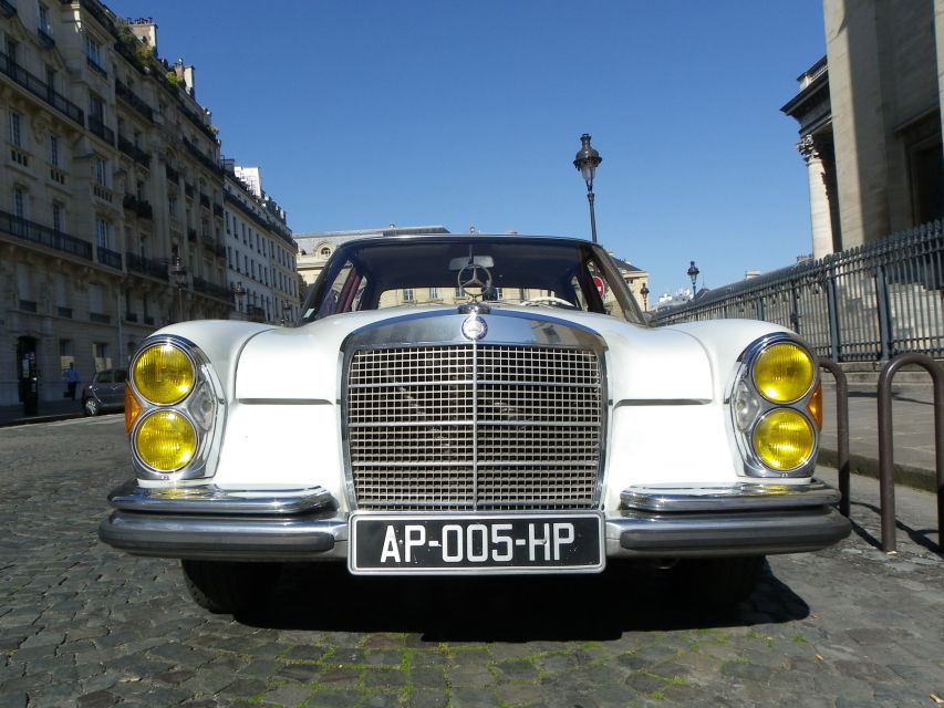 Paris: 2.5-Hour Guided Vintage Car Tour and Wine Tasting - Saint-Sulpice and Arènes de Lutèce Energy: The Best “Off the Main Drag” Moment