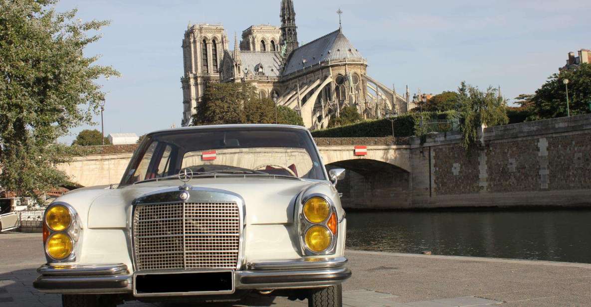 Paris: 2.5-Hour Guided Vintage Car Tour and Wine Tasting - Small-Group Pace: What You Gain (and What You Don’t)