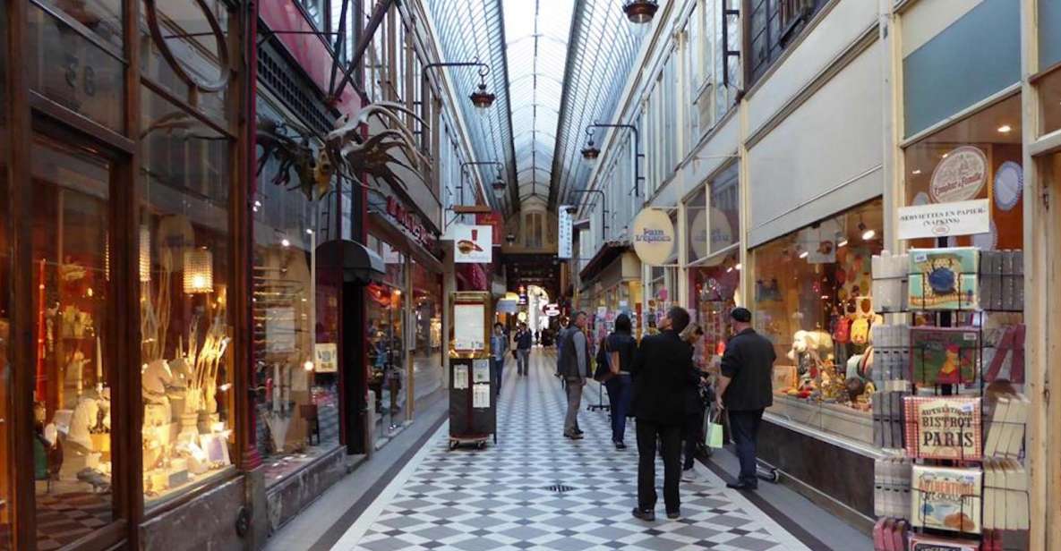 Paris: 2-Hour Passages Private City Tour in German - What you’ll actually enjoy on the walk