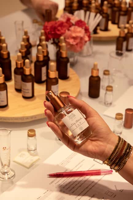Paris 4 : Fragrance Creation Workshops - Vegan Perfumes - Price and value: what $115 buys in real terms
