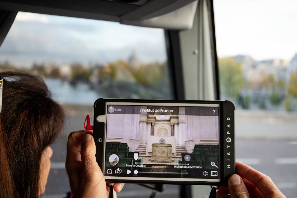 Paris: Audio-Guided Bus Tour & Seine River Cruise - Seating and sound: a small detail that can change your experience