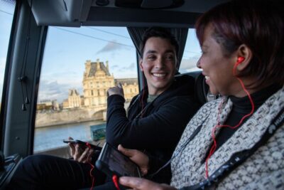 Paris: Audio-Guided Bus Tour & Seine River Cruise - Starting point: Place de Sydney (Avenue de Suffren side)
