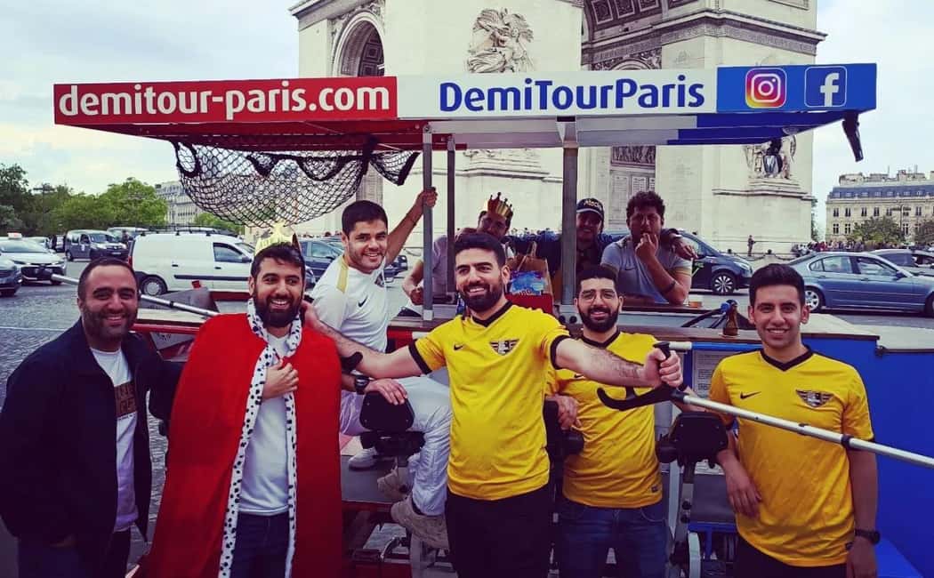 Paris: Beer Bike Bar With Drinks Included - Champs-Élysées cruising: the hour’s best “Paris feeling”