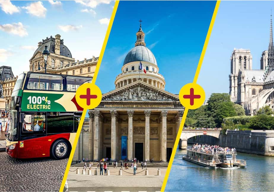 Paris: Big Bus Hop-on Hop-off Tour and Pantheon entrance - Key things to know before you go