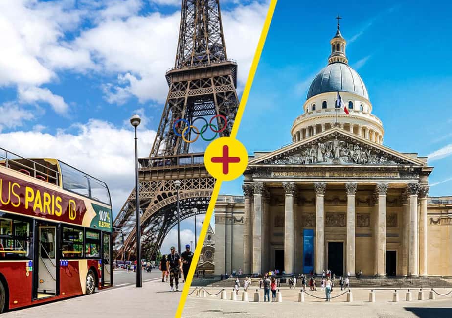 Paris: Big Bus Hop-on Hop-off Tour and Pantheon entrance - Double-Decker Views: What the Bus Gives You (And What It Can’t)