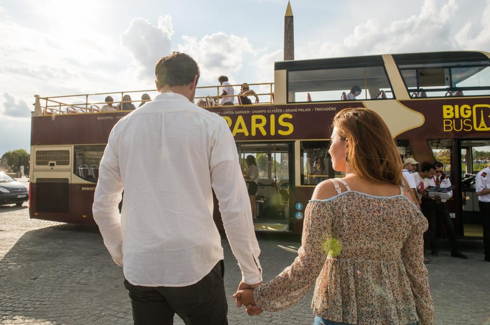 Paris: Big Bus Hop-on Hop-off Tour and Pantheon entrance - Making Audio Guides Work for You (Free Headsets Included)