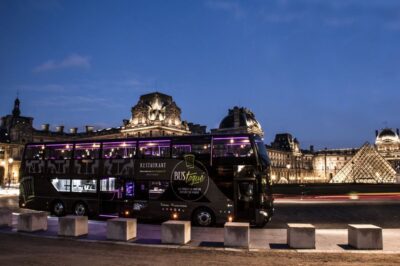 Paris: Bus Toqué Tour with 5-Course Dinner and Champagne - Getting on board smoothly: what can trip you up