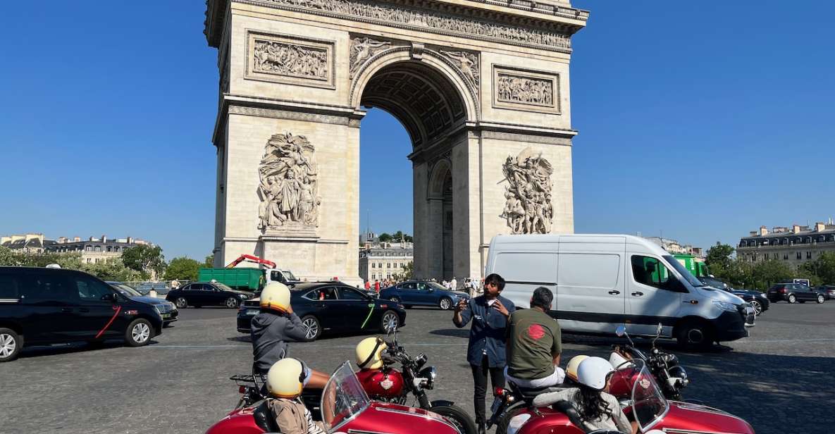 Paris by sidecar 1HR Tour - Starting at Pont de Bir-Hakeim: your ride-in to Paris’s big-sight loop