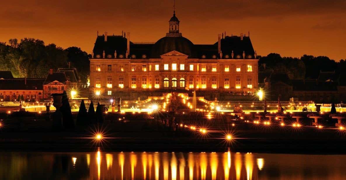 Paris: Candlelit Dinner at Vaux-le-Vicomte by Limousine - Skip-the-line entry, then pace yourself inside the château