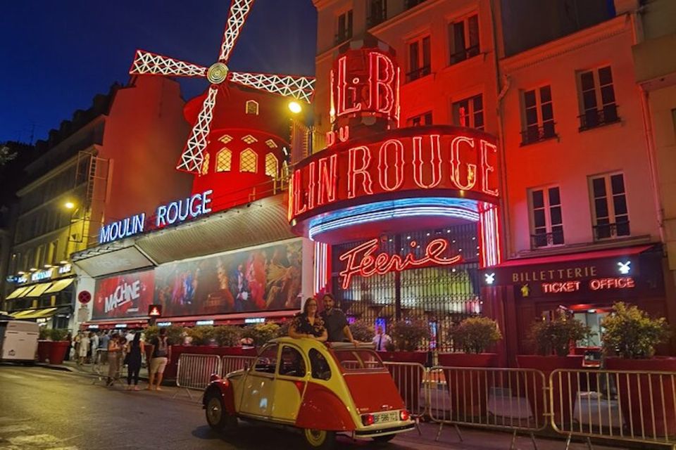 Paris: City Sightseeing Tour at Night in Vintage Car - The 3-hour rhythm: pickup, pacing, and how it feels