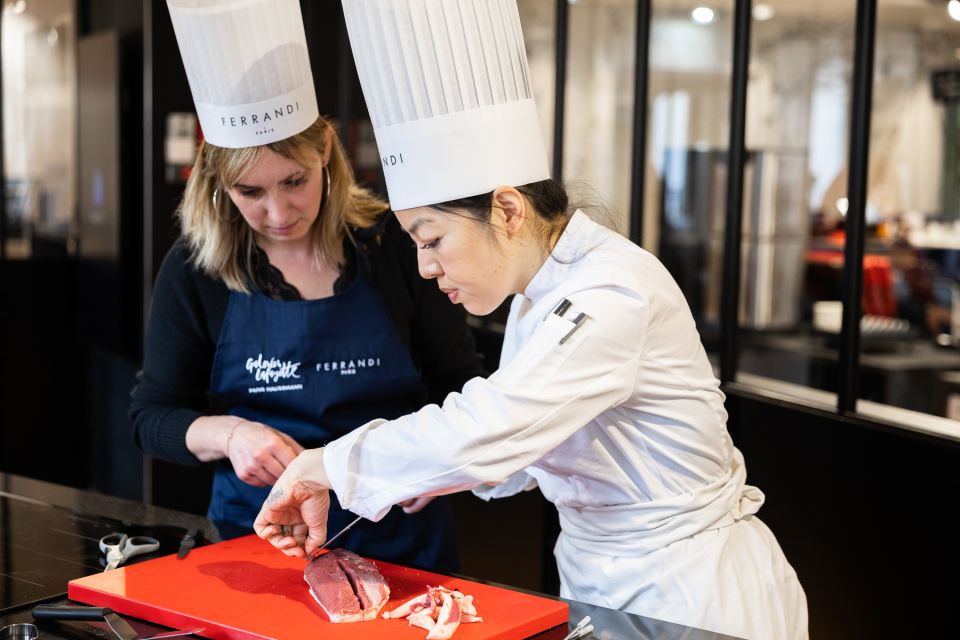 Paris: Cooking Class with Ferrandi at Galeries Lafayette - The 2-hour structure: what happens once the apron goes on
