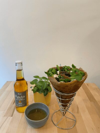 Paris: Crepes and cider tasting Experience - The Savory Star: Galette de Sarrasin (Organic Flour, Breton Style)