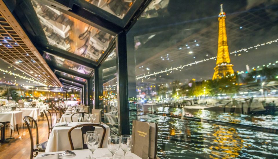 Paris: Dinner Cruise on the Seine and Eiffel Tower 2nd floor - The Seine Route: Notre-Dame Area, Île de la Cité, Saint-Louis, and Bridges