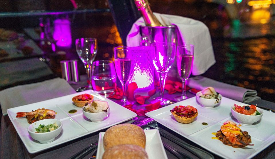 Paris: Dinner Cruise on the Seine and Eiffel Tower 2nd floor - Food and Drinks Reality Check (Because Dinner Means Dinner)