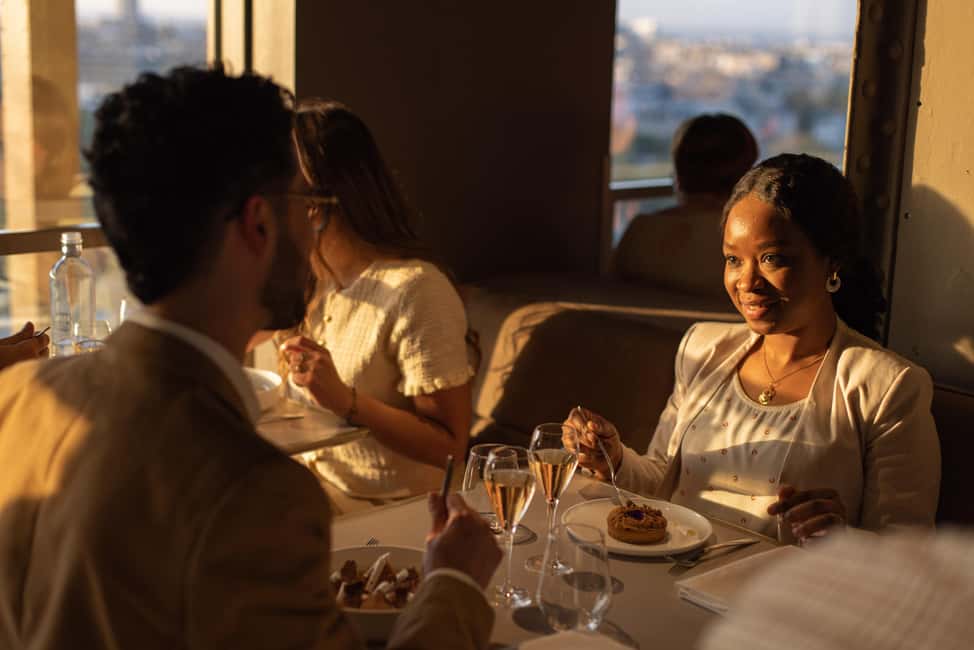 Paris: Early Dinner at Madame Brasserie in the Eiffel Tower - Chef Thierry Marx’s menu options: Menu Gustave vs Menu Grande Dame