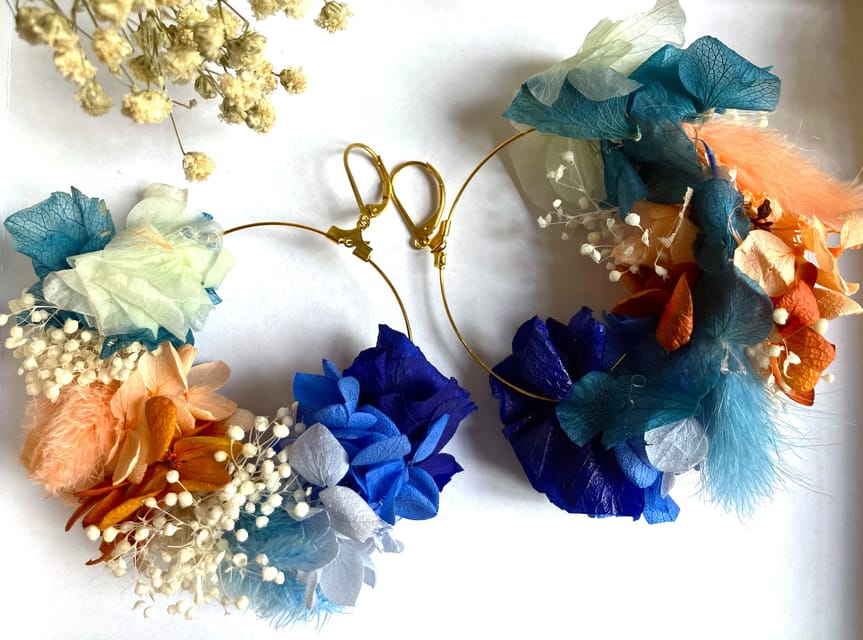 Paris: Floral Earrings workshop - Paris Floral Earrings Workshop: A Creative Break You Can Wear