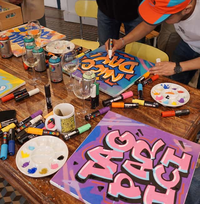 Paris: Graffiti on Canvas Workshop at an Art Studio - What techniques you’ll practice (and why you should care)