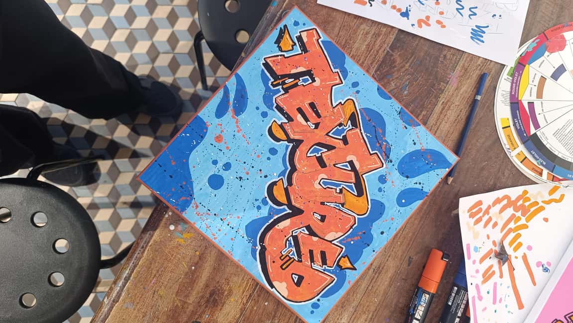 Paris: Graffiti on Canvas Workshop at an Art Studio - Who this workshop suits best