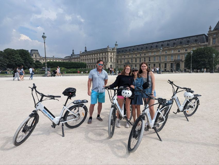 Paris: Guided Private E-bike Sightseeing Tour - Arc de Triomphe and Place de l’ordre of the city