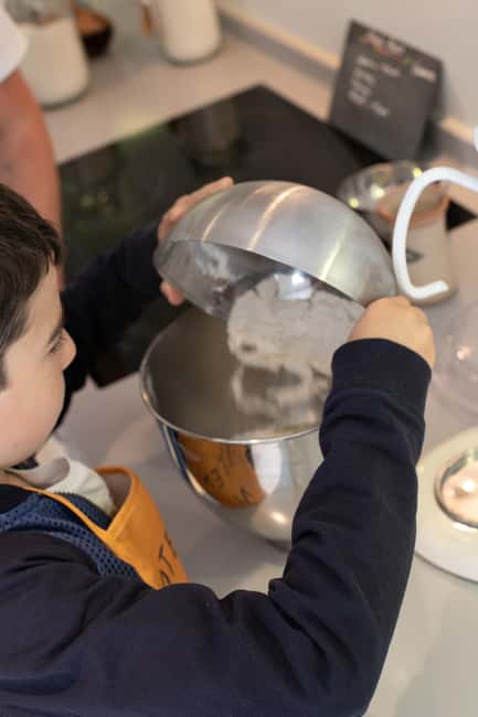 Paris: Kids in the Kitchen - Croissant - The la mise en place moment that makes the class feel doable