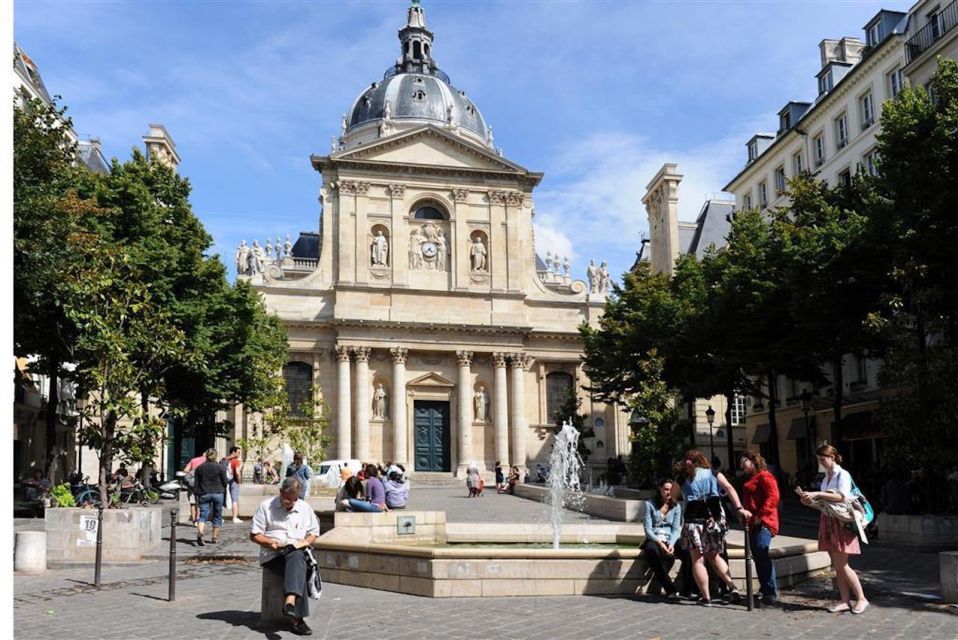 Paris: Latin Quarter Guided Walking Tour in German - Pantheon and La Sorbonne: major landmarks with a student-quarter lens