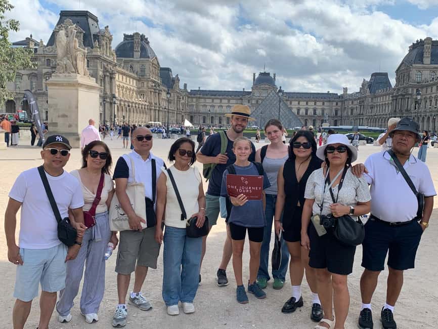 Paris: Louvre Museum Timed Entry Ticket & Pop Culture Tour - Skip-the-Line Timed Entry at the Louvre Pyramid