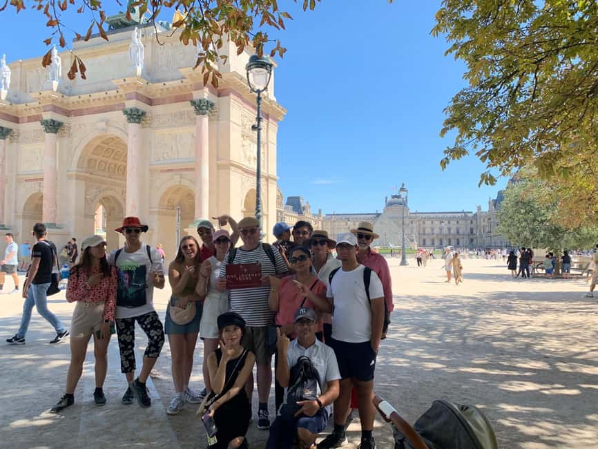 Paris: Louvre Museum Timed Entry Ticket & Pop Culture Tour - Arc de Triomphe du Carrousel and Photo Stops That Actually Help
