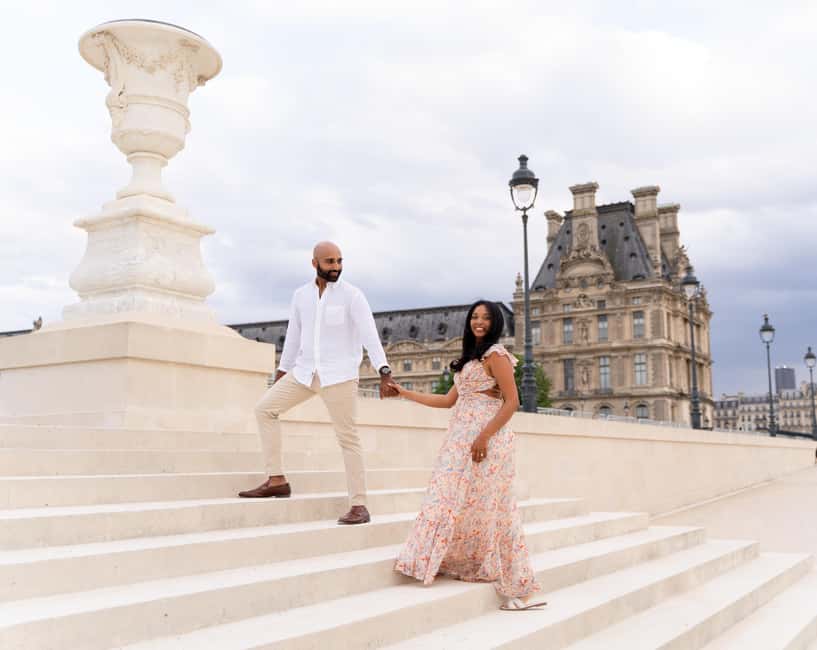 Paris: Louvre photoshoot or Seine bridges Eiffel Tower walk - Choosing Your Paris Photo Route: Eiffel Views or Louvre-and-Tuileries