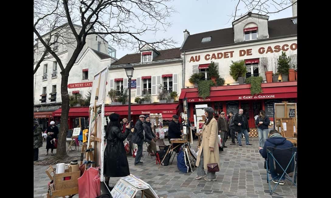 Paris: Montmartre Tour with Sacré-Cœur (Wine Tasting Option) - From the Moulin Rouge Area to Rue Lepic: Paris Theater Street to Artist Street