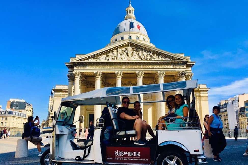 Paris: Most Iconic Monuments Guided Tour by Tuk Tuk - Key Takeaways Before You Ride