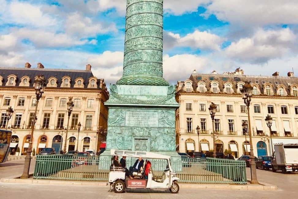 Paris: Most Iconic Monuments Guided Tour by Tuk Tuk - From Champs-Élysées to Notre-Dame: The Stop-by-Stop Ride