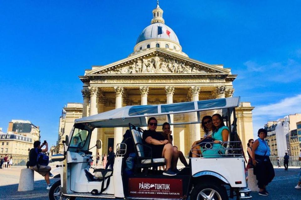 Paris: Most Iconic Monuments Guided Tour by Tuk Tuk - Musée d’Orsay and the Petit Palais / Grand Palais Corridor