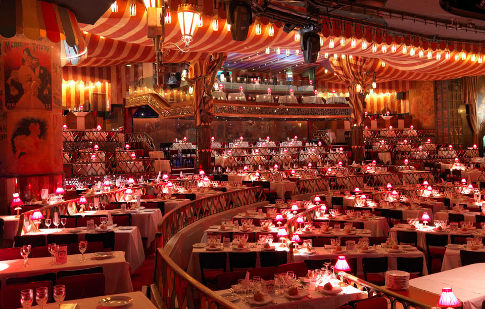 Paris: Moulin Rouge Show with Champagne and Drop-Off Service - Champagne at Your Table: A Small Pour With a Nice Payoff