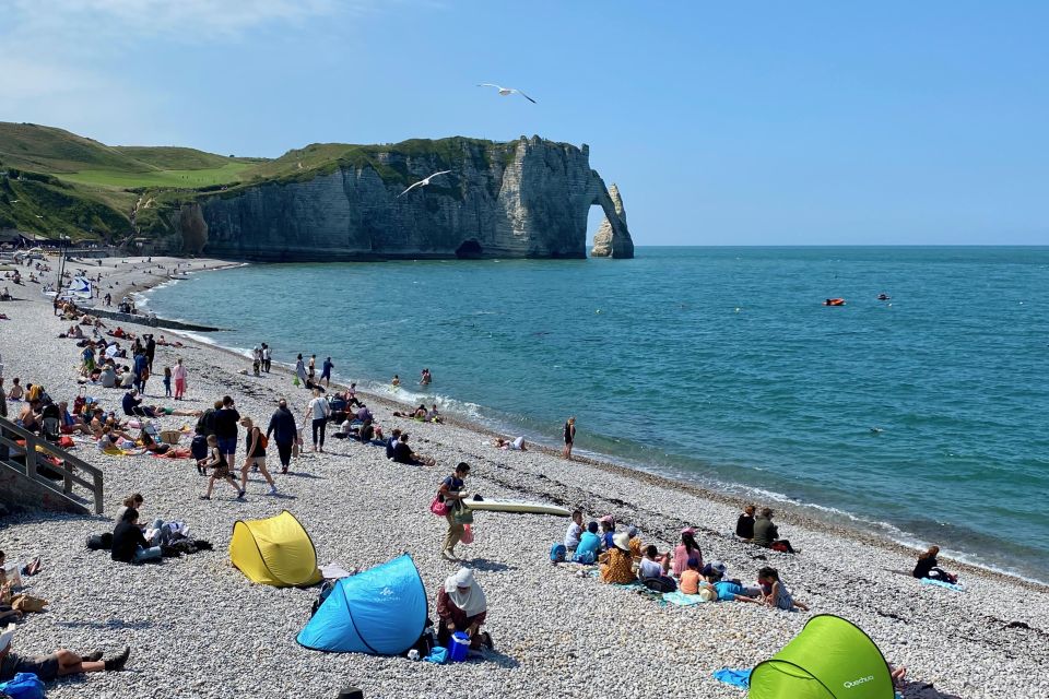 Paris: Normandy Rouen, Honfleur and Etretat Small-Group Tour - Étretat chalk cliffs: the views, the walking, and the time to breathe