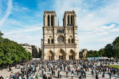 Paris: Notre-Dame Cathedral Exterior Guided Tour - Meeting at the Statue de Charlemagne: Start With Zero Stress