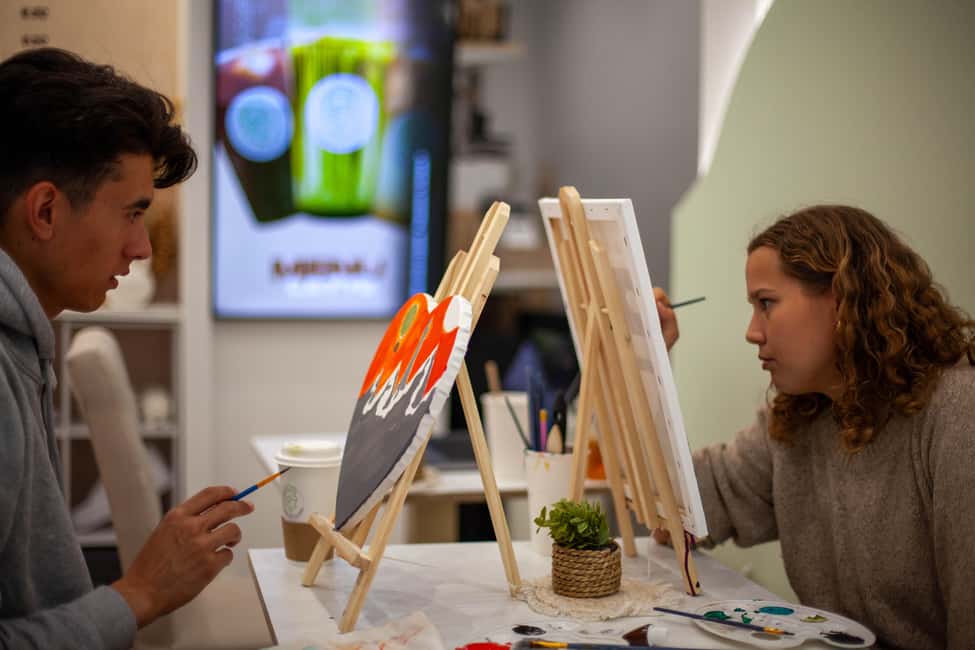 Paris : Painting experience in an art cafe - Practical tips to get the best results