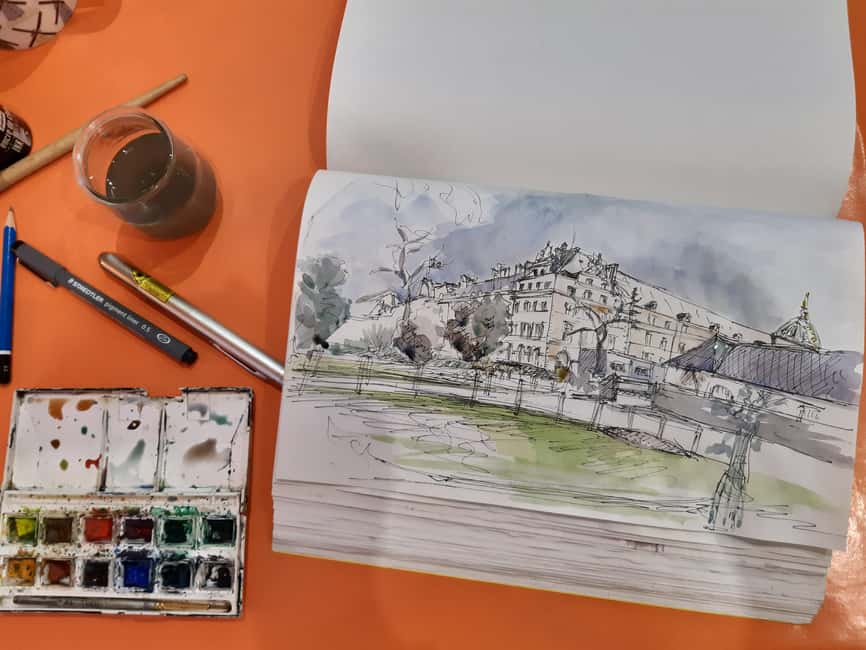 Paris: Plein Air Sketching Course, Drawing & Watercolor - Why plein air sketching in Paris beats another indoor art class