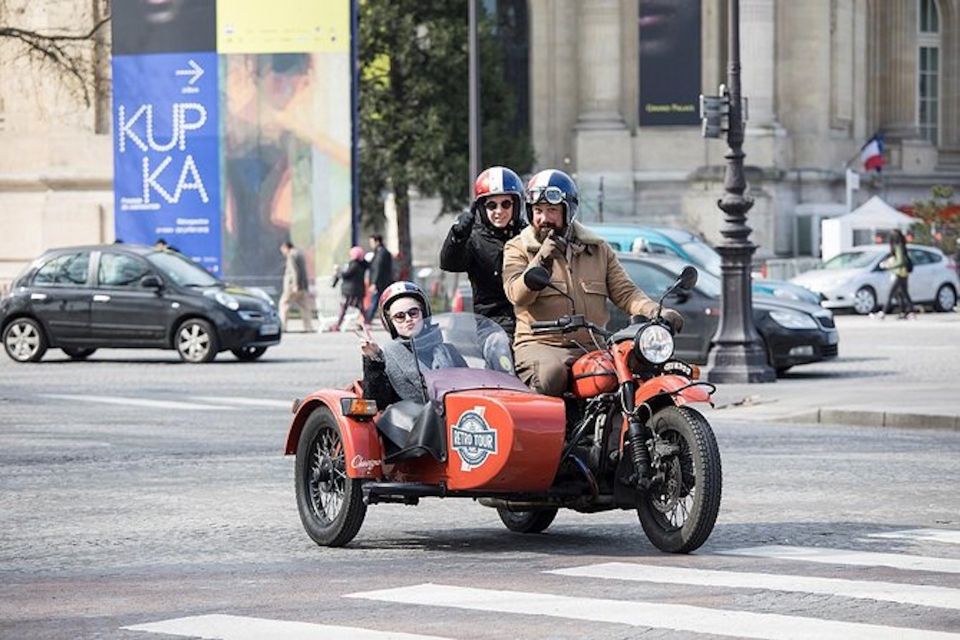 Paris Premium & Private Highlights city tour on Sidecar - Why a vintage sidecar works so well in Paris (and fast)