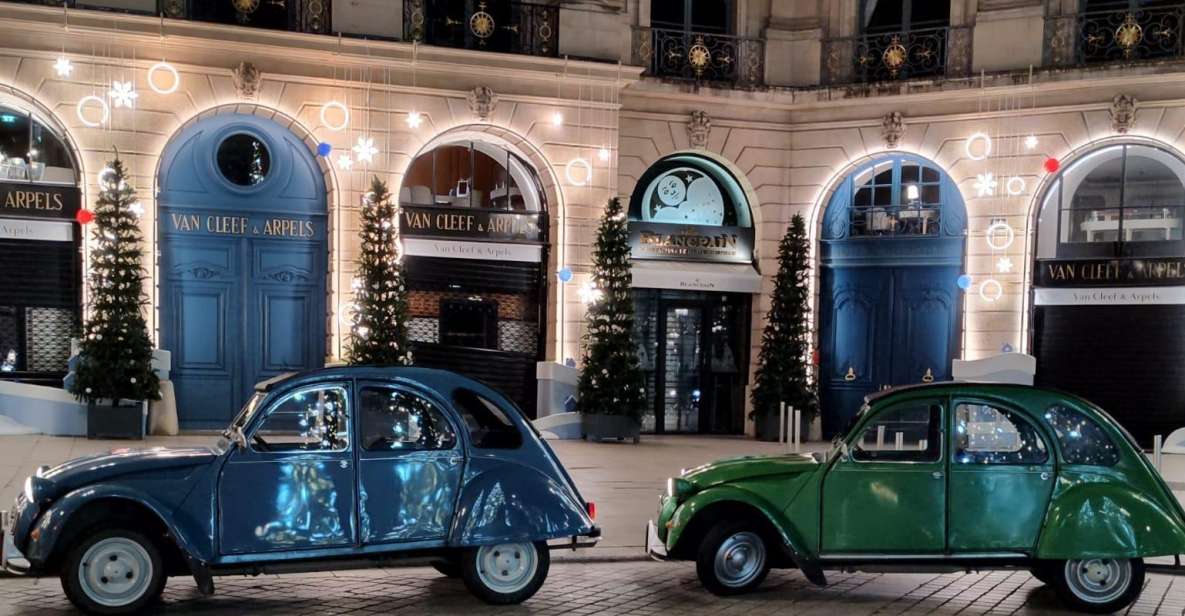 Paris: Private Christmas Lights Tour by Citroën 2CV - Why the 2CV makes Christmas lights feel like a movie scene